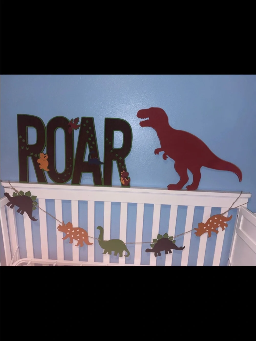 Dinosaur Wood Wall Decor Set